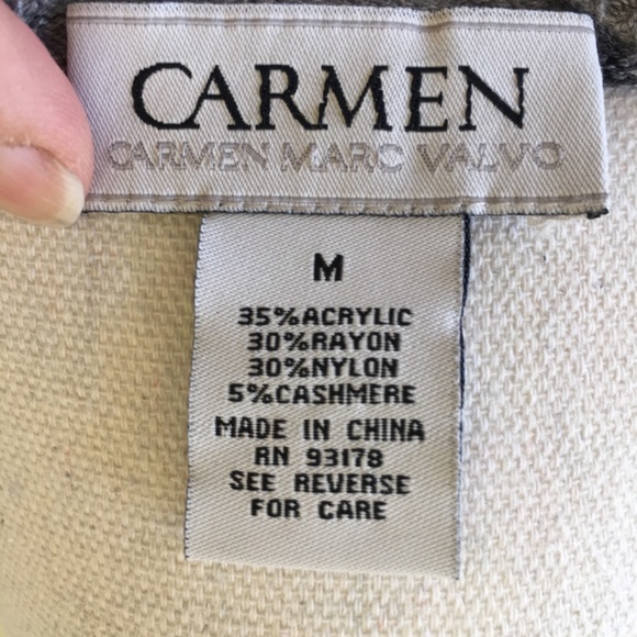 Carmen Marc Valvo Leopard Sweater Dress - Picture 3 of 3